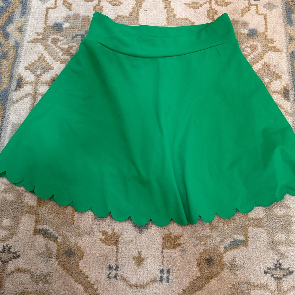 J. Crew athletic Kelly green skort